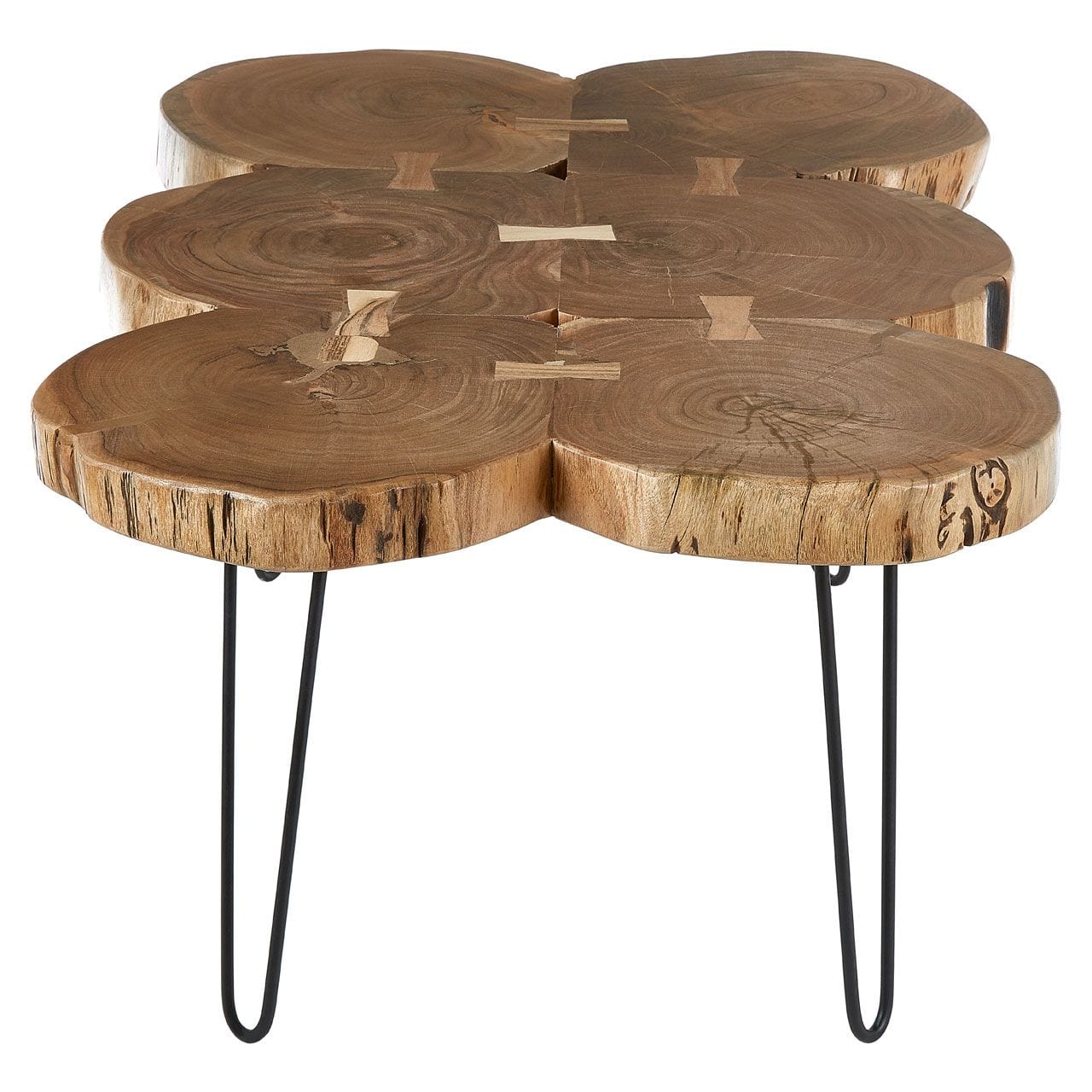 Nandri Acacia Wood Coffee Table - Image 4
