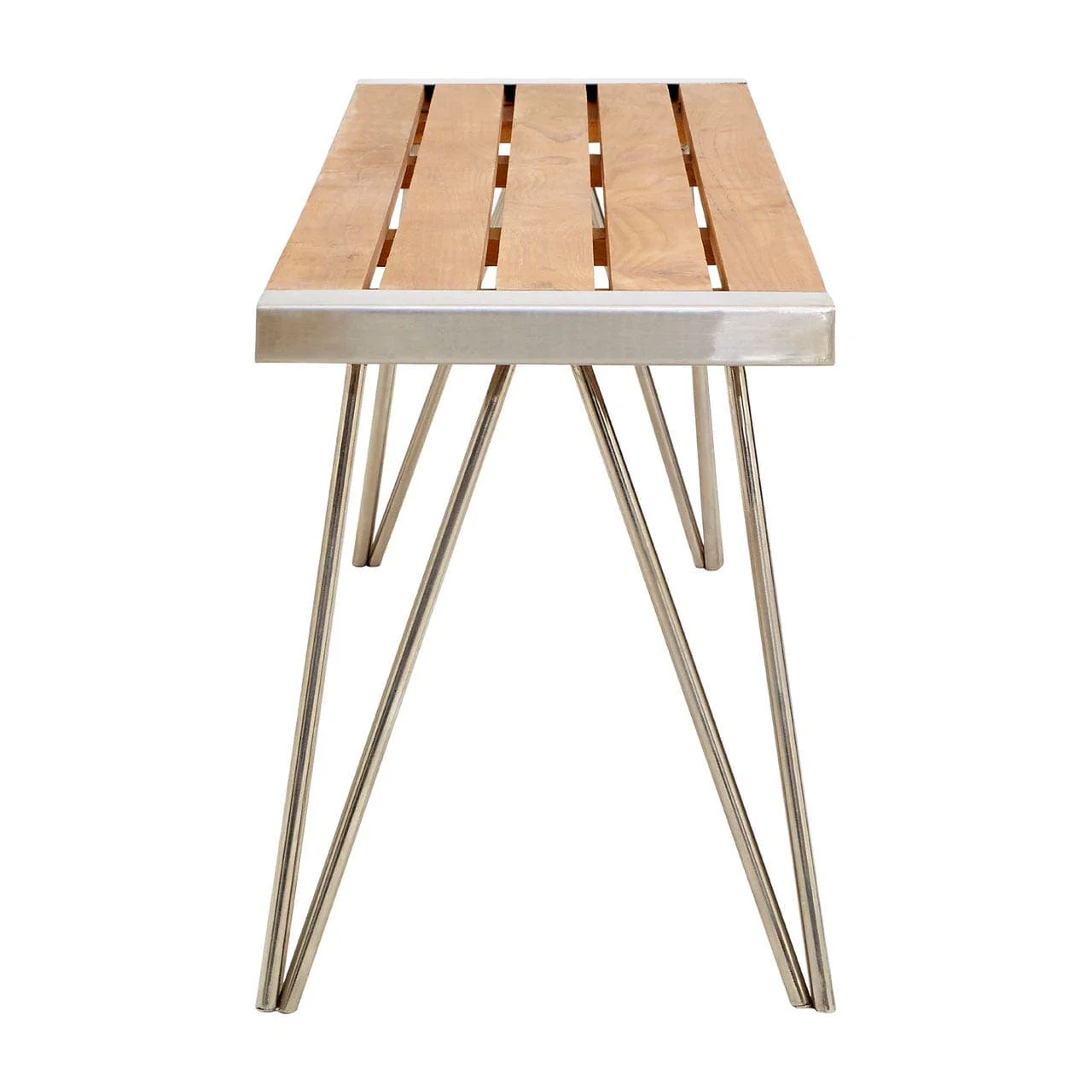 Nandri Teak Wood Bench - Image 3