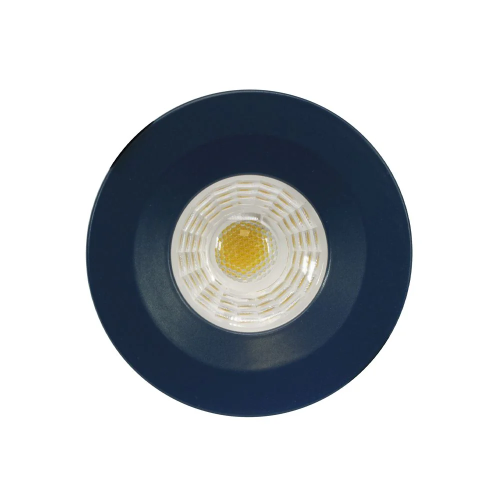 Navy Blue CCT Fire Rated LED Dimmable 10W IP65 Downlight - Image 2