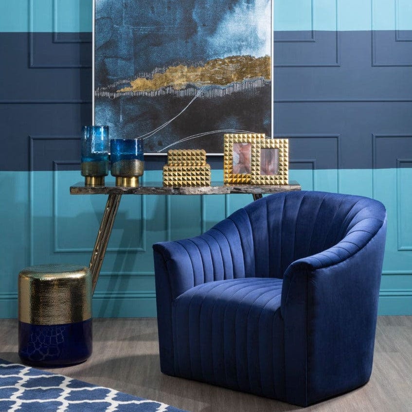 Opel Depp Bluevelvet Armchair