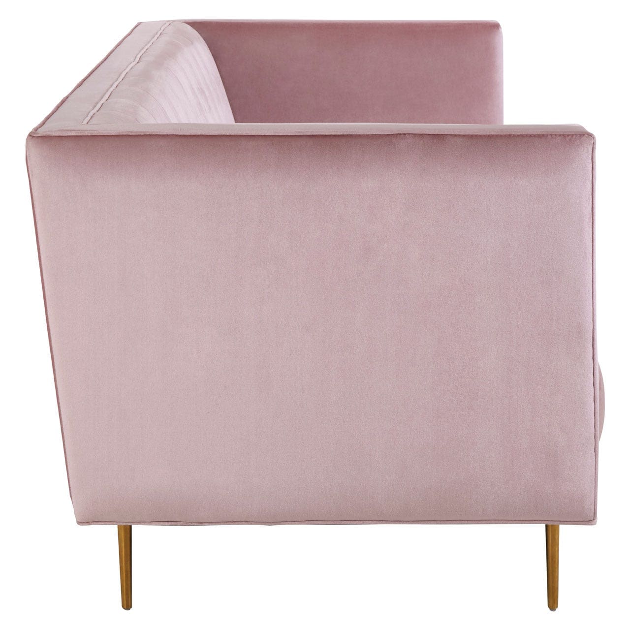 Otylia 3 Seat Pink Sofa - Image 4
