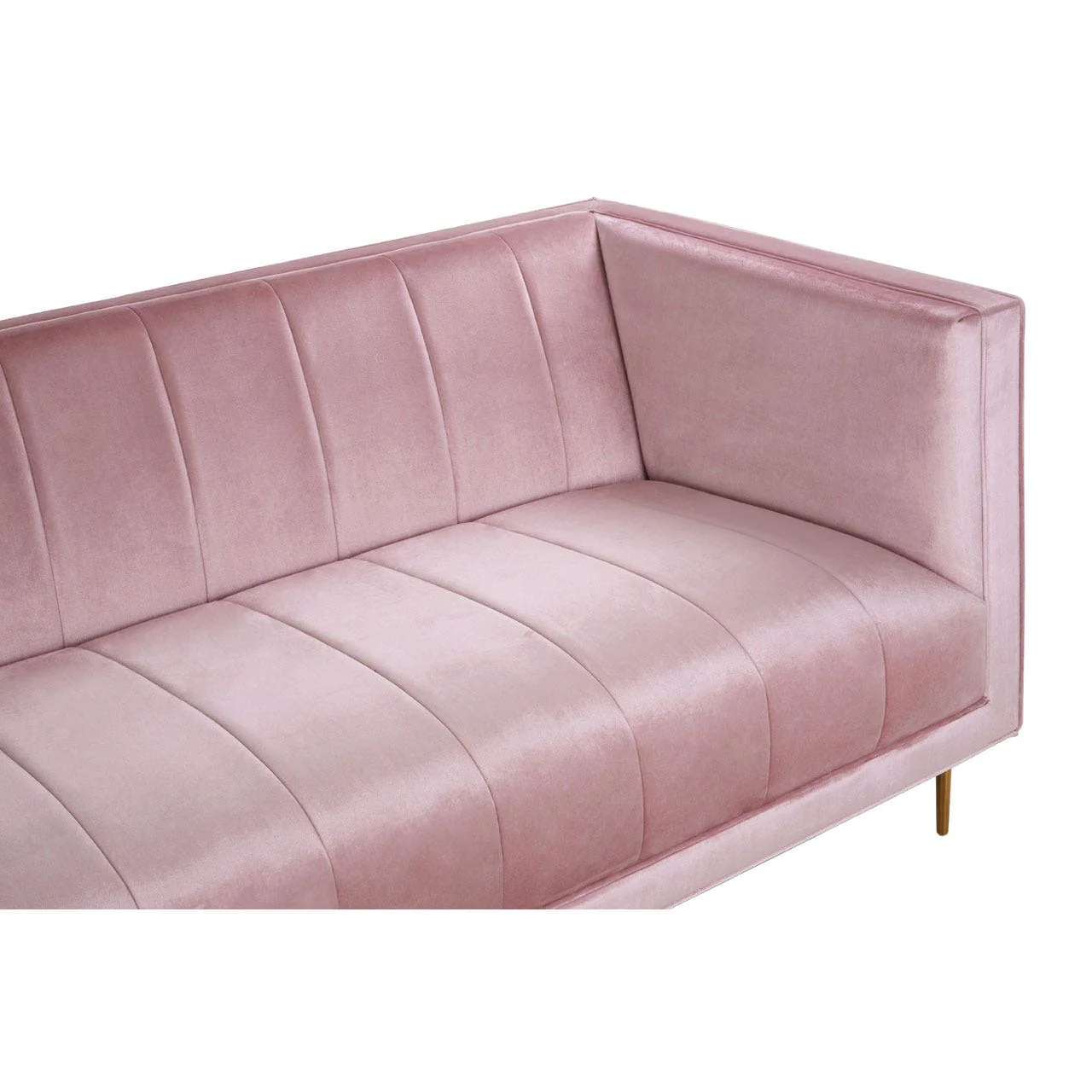 Otylia 3 Seat Pink Sofa - Image 7