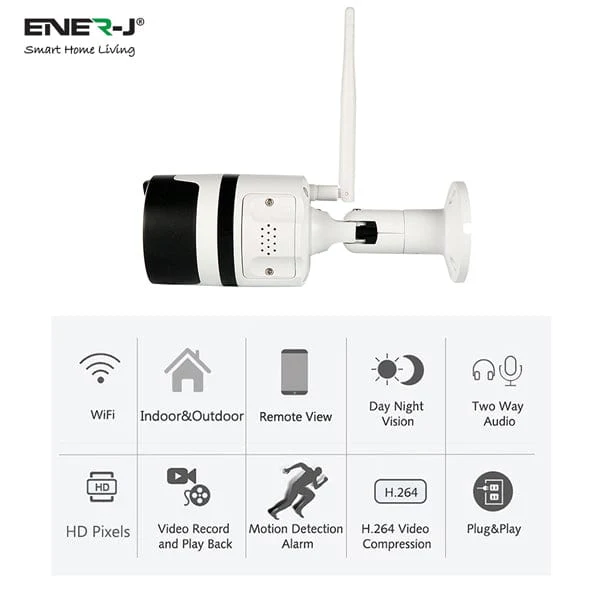 Outdoor IP Camera, 2 way audio, motion sensor - Image 7