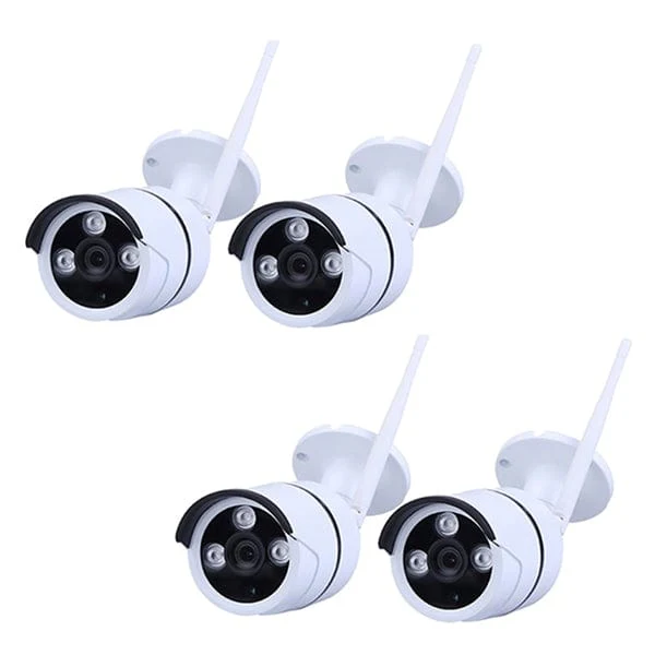 Outdoor Wireless IP Camera System WIFI NVR (4 IP Cameras with a NVR. 4CH 720P Wireless IP Camera & 10inch Monitor) No HD included. - Image 3