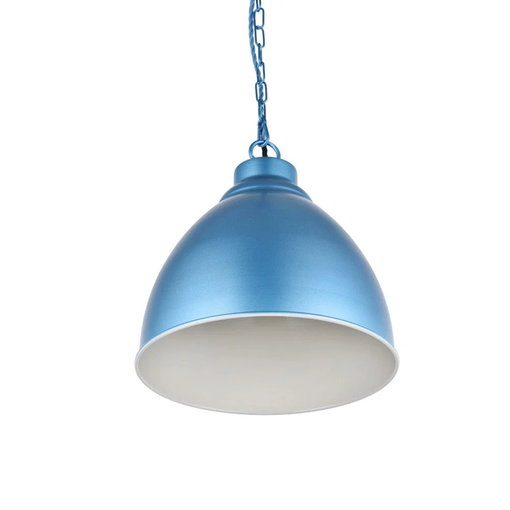 Oxford Vintage Pendant Light Aston Blue - Image 5