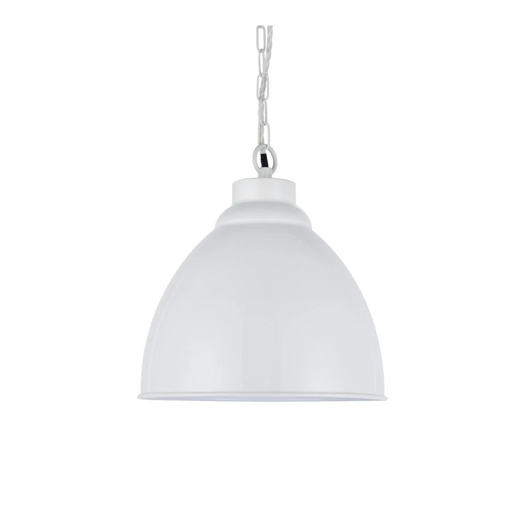 Oxford Vintage Pendant Light Clay White Cream - Image 6