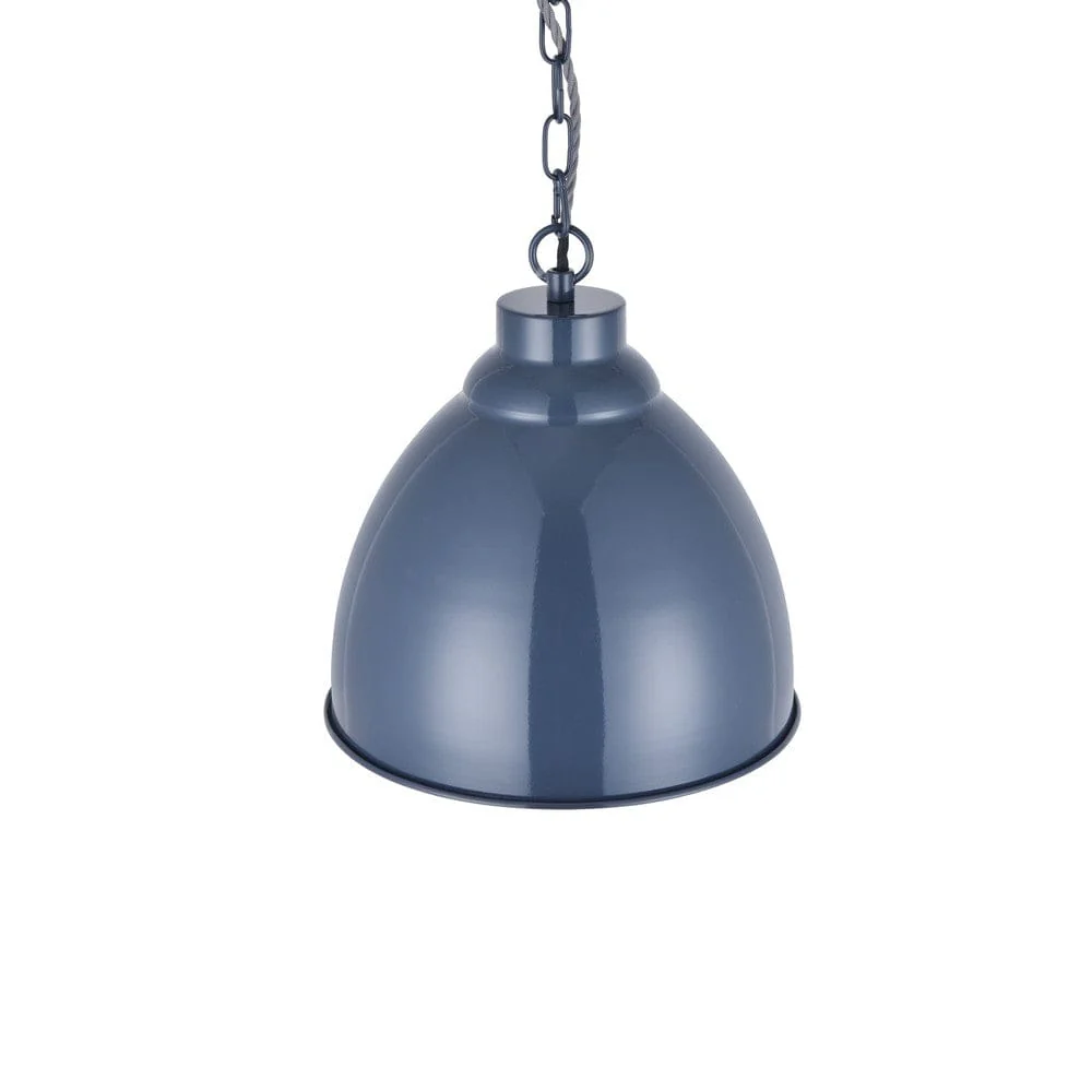 Oxford Vintage Pendant Light Leaden Grey Slate - Image 3