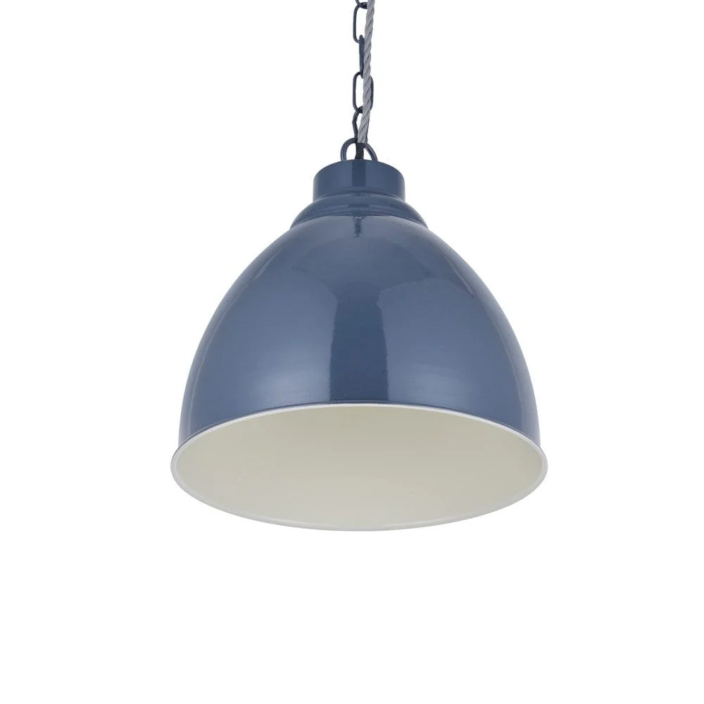 Oxford Vintage Pendant Light Leaden Grey Slate - Image 4