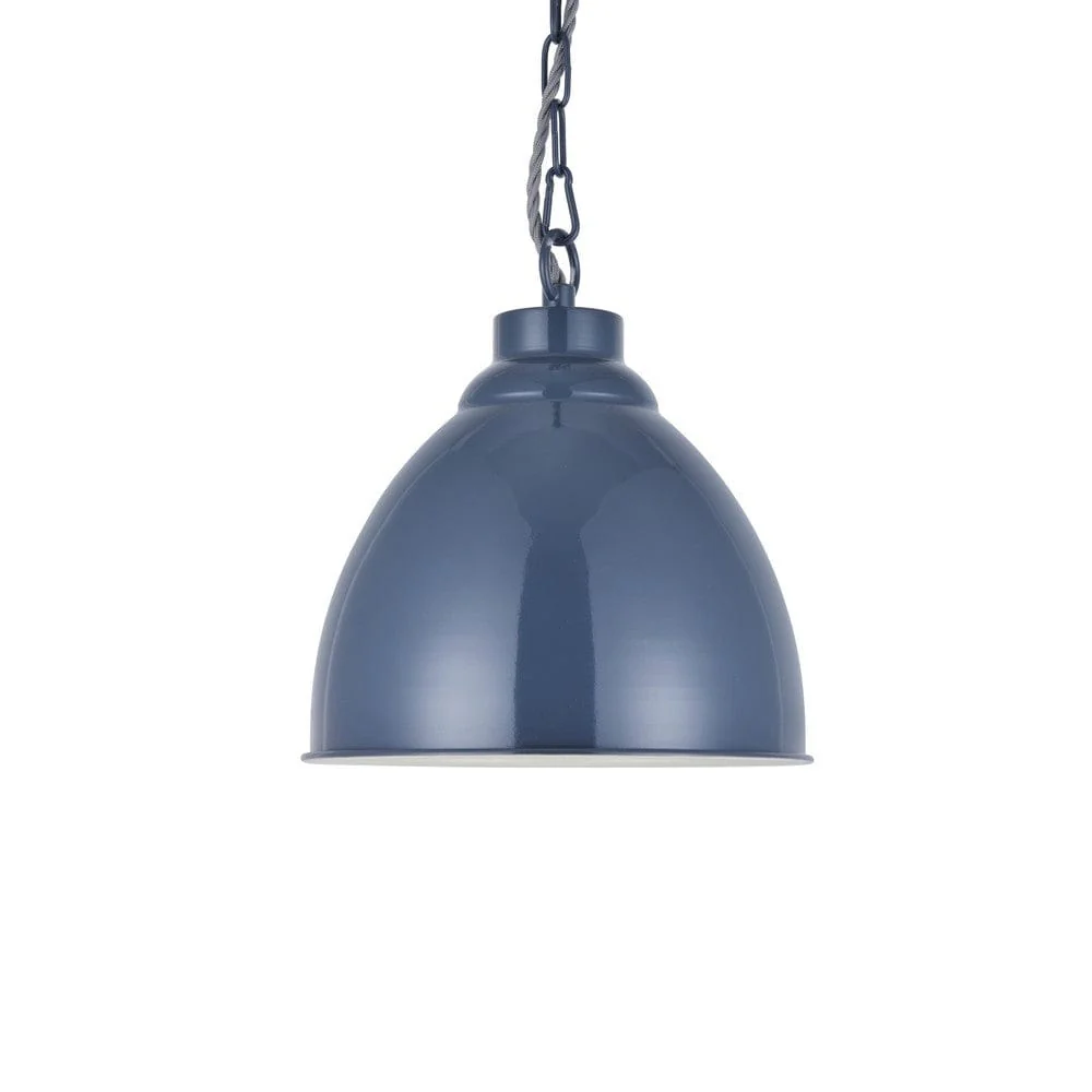 Oxford Vintage Pendant Light Leaden Grey Slate - Image 5
