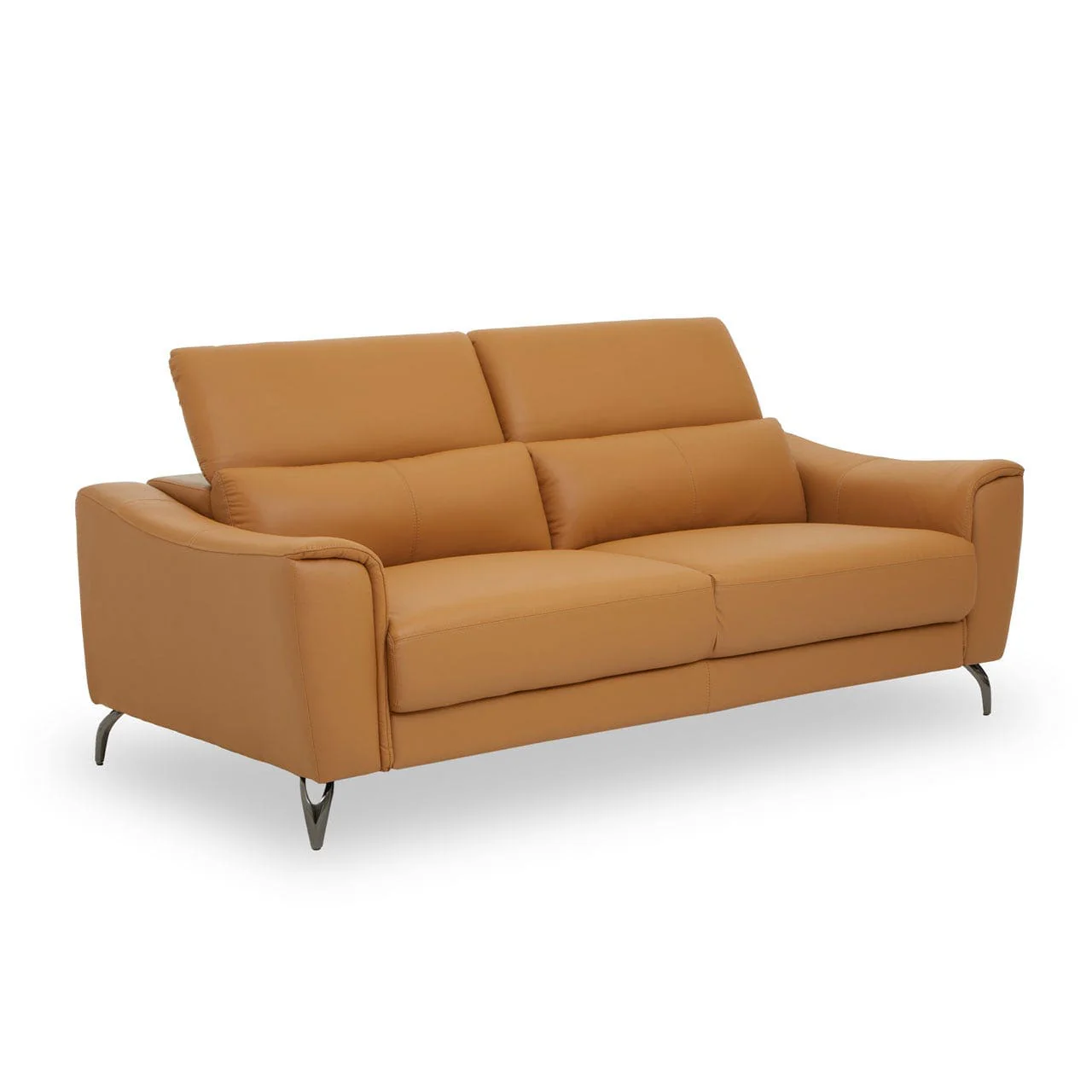 Padua 3 Seater Leather Sofa - Image 2
