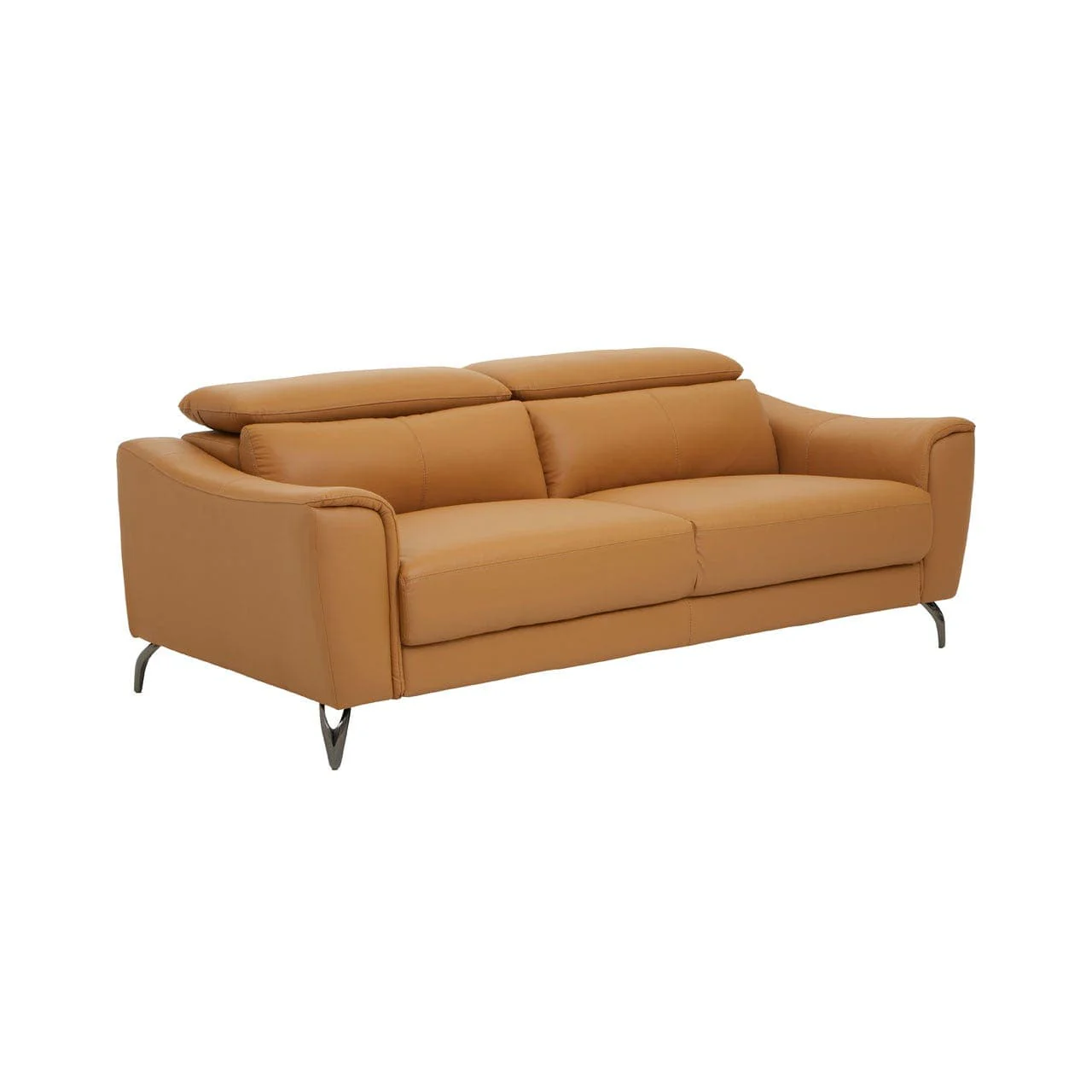 Padua 3 Seater Leather Sofa - Image 3