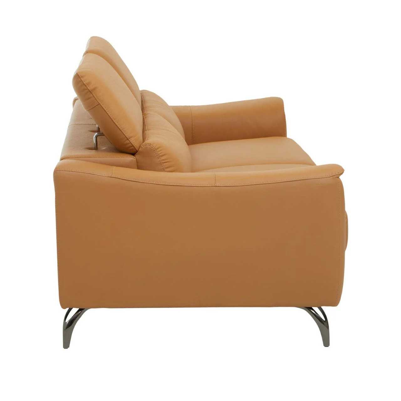 Padua 3 Seater Leather Sofa - Image 4