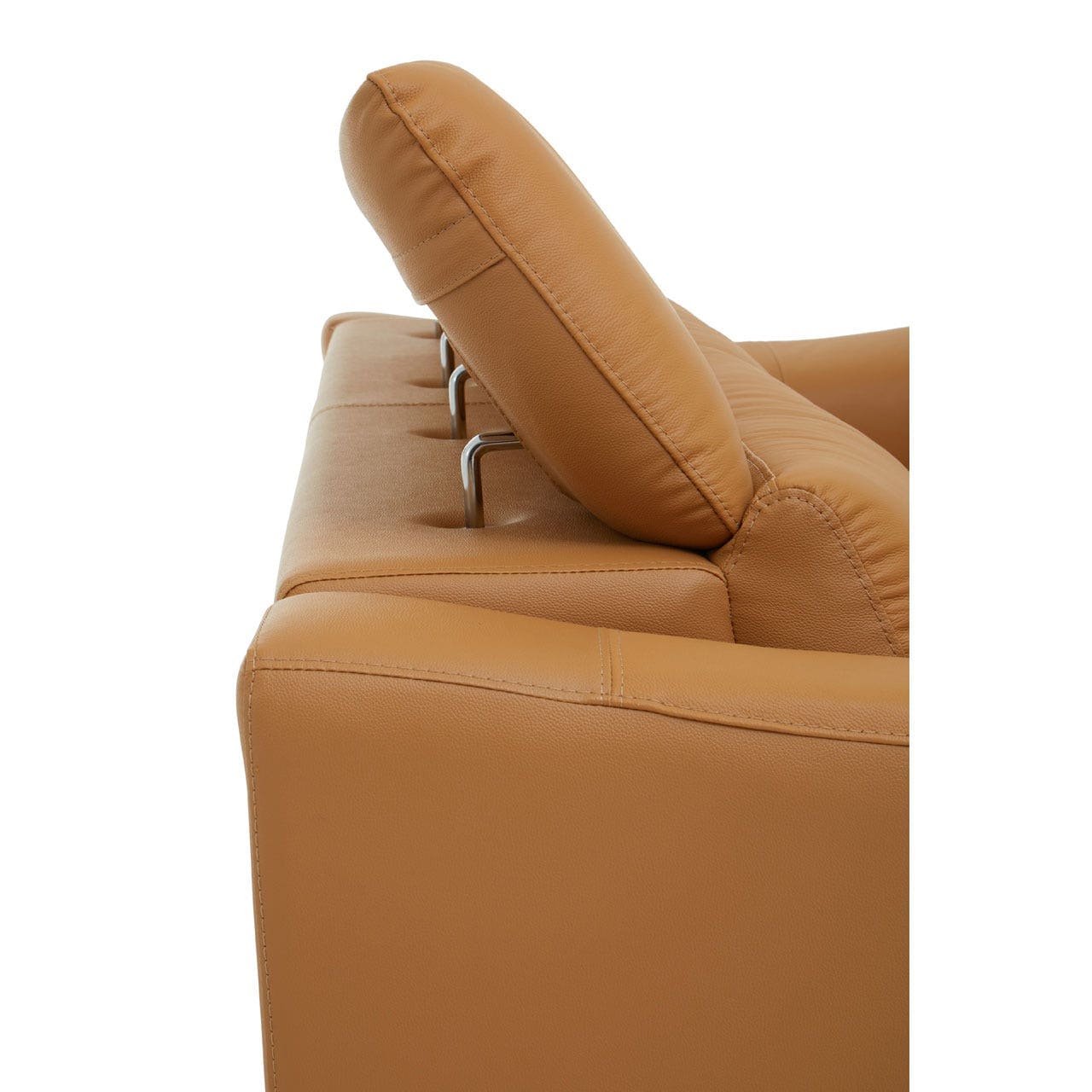Padua 3 Seater Leather Sofa - Image 6