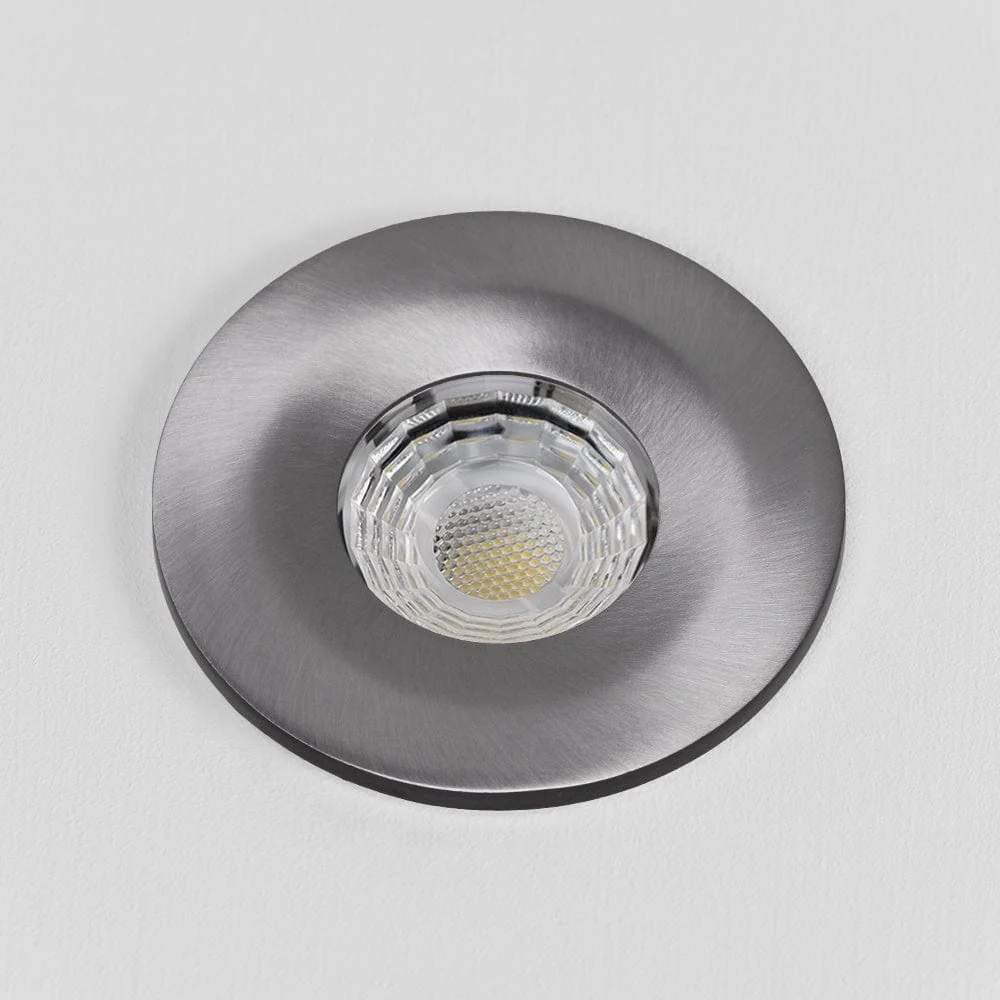 Pewter CCT Fire Rated LED Dimmable 10W IP65 Downlight - Image 5