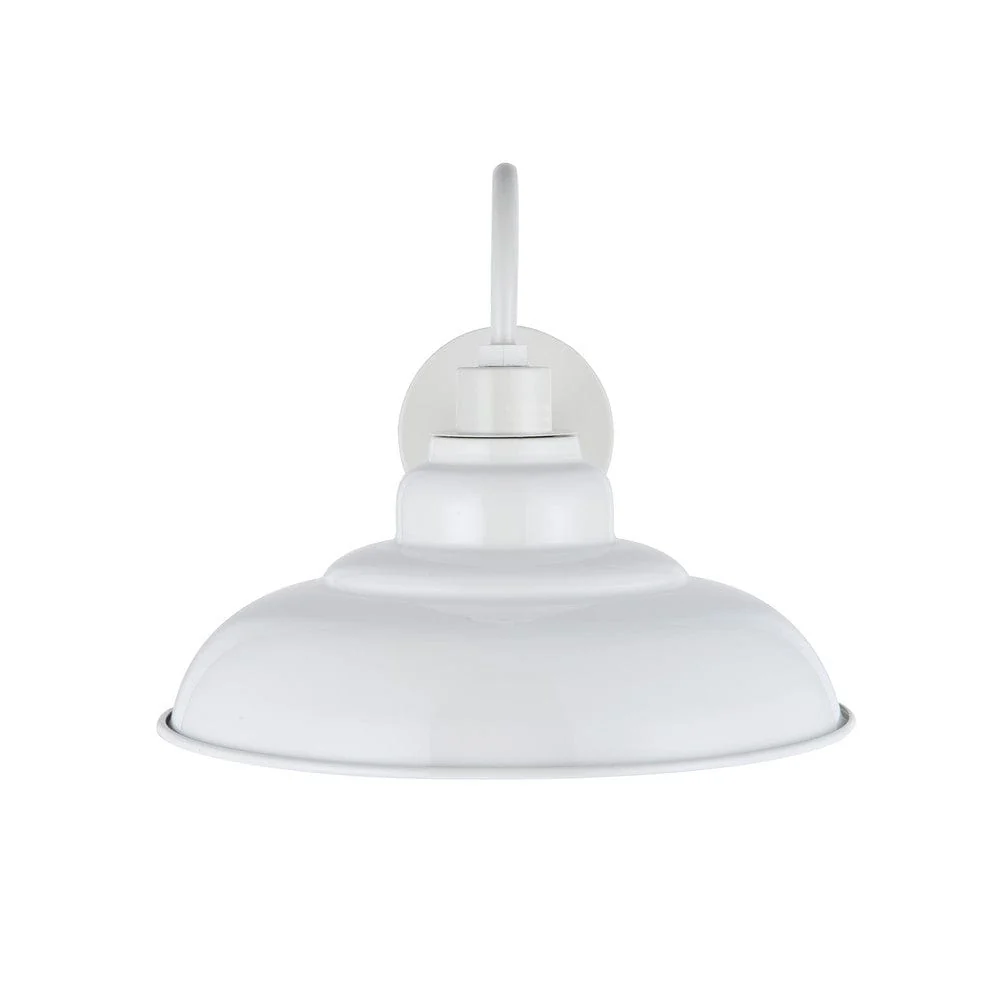 Portland Reclaimed Style Wall Light Clay White Cream - Image 4