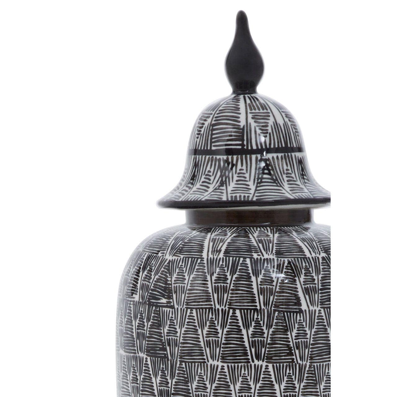 Punto Large Ceramic Jar - Image 3