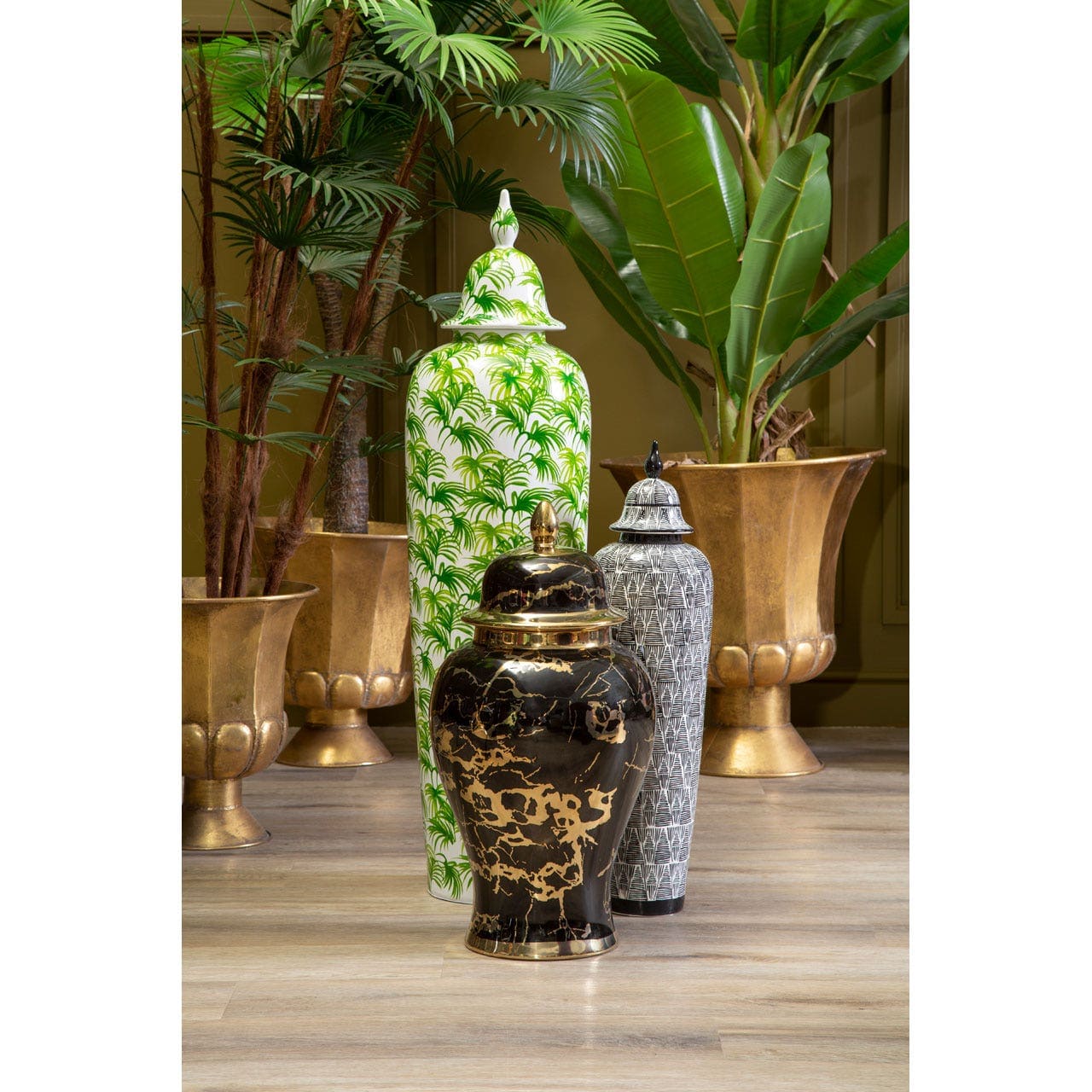 Punto Small Ceramic Jar - Image 2
