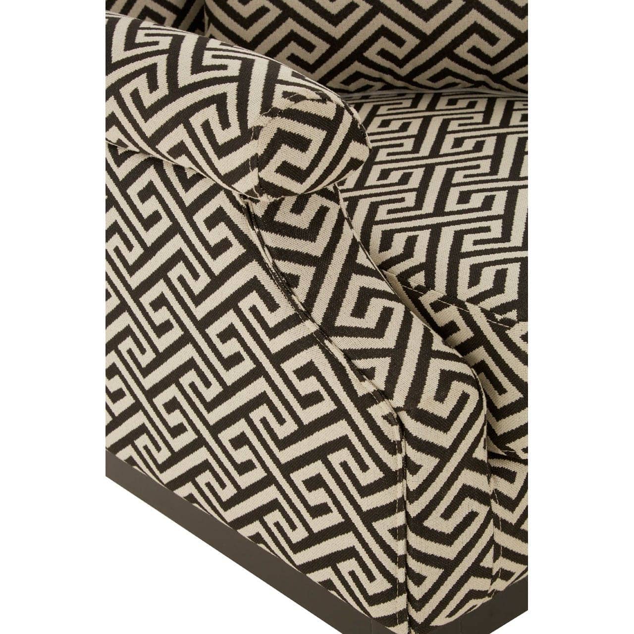 Regents Park Beige Fabric Armchair - Image 6