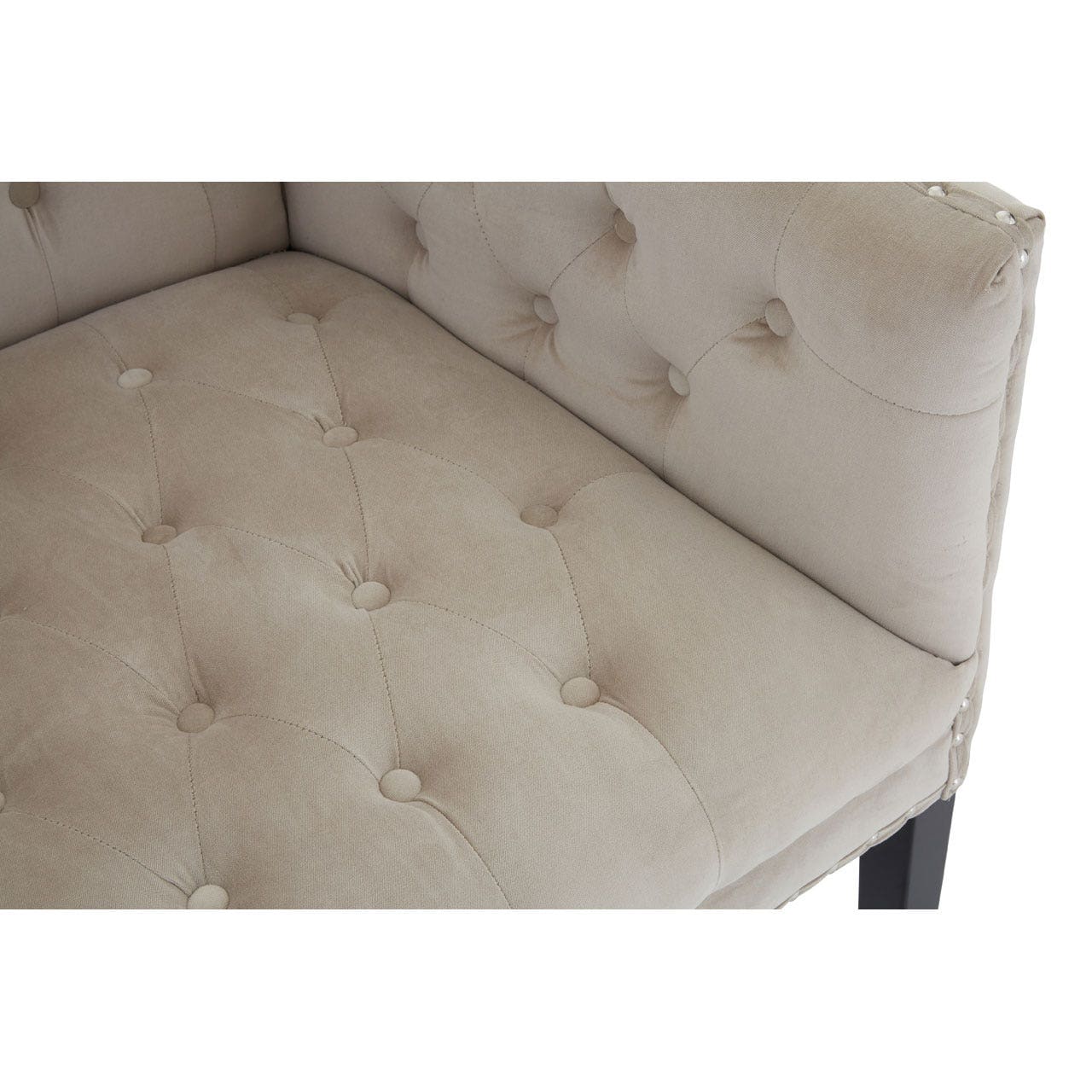 Regents Park Camel Velvet 2 Seat Sofa - Image 7