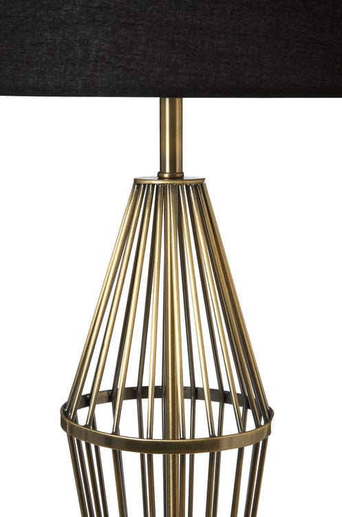Reginald Antique Brass Table Lamp - Image 2