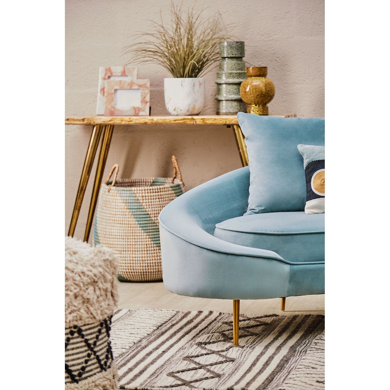 Relic Petrified Wood Console Table - Image 2