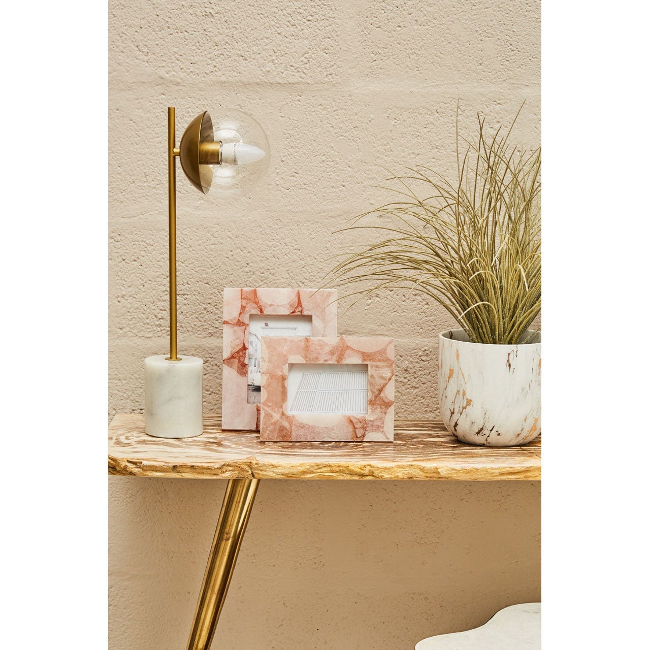 Relic Petrified Wood Console Table - Image 6
