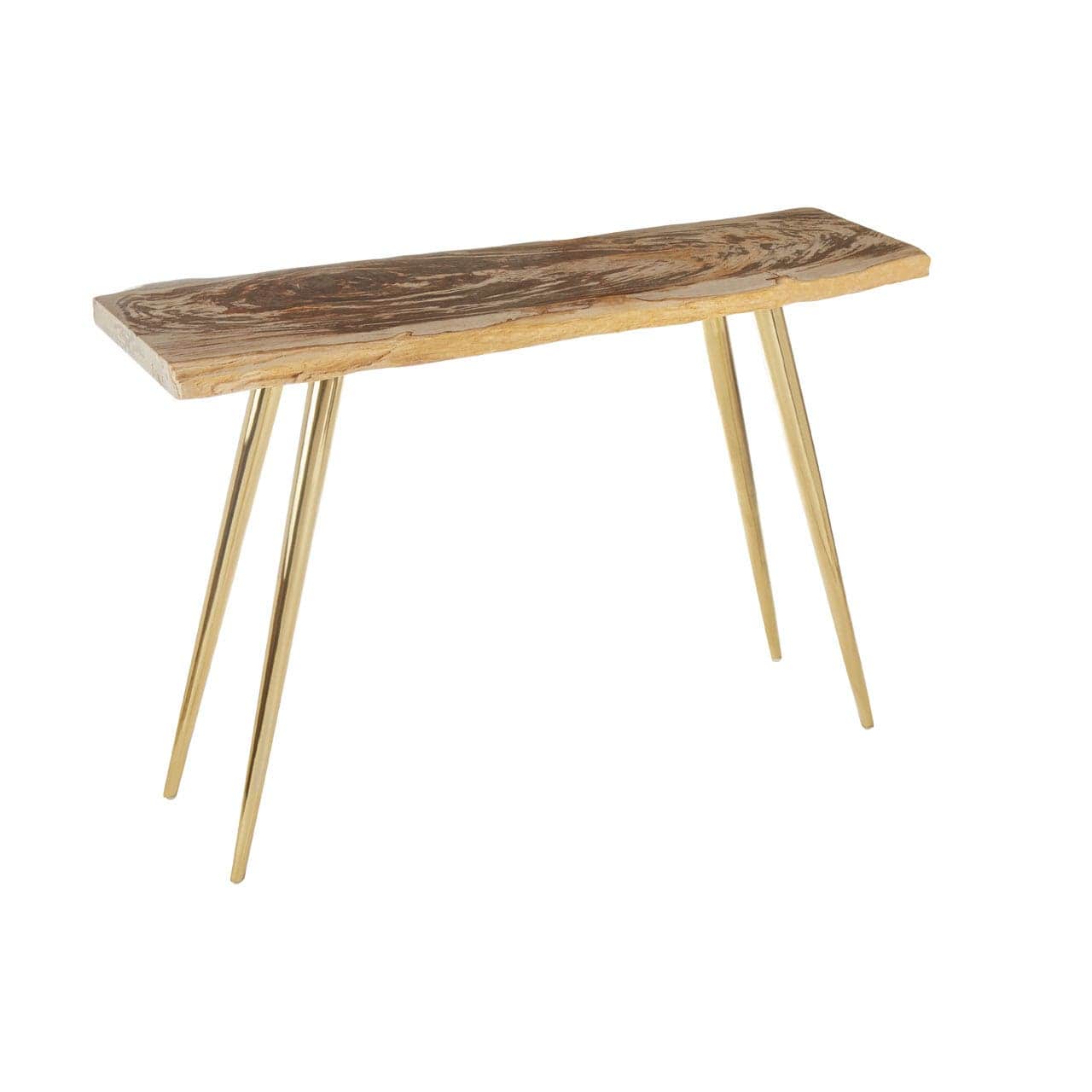 Relic Petrified Wood Console Table - Image 7