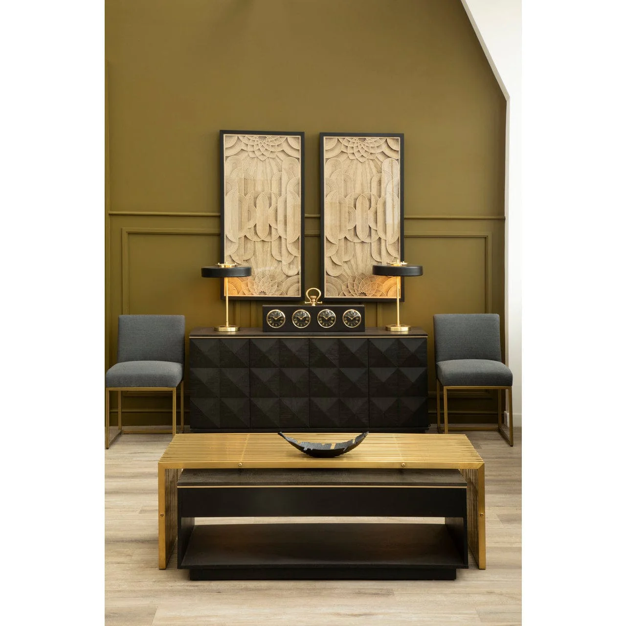 Rogano Table Lamp - Black - Image 2