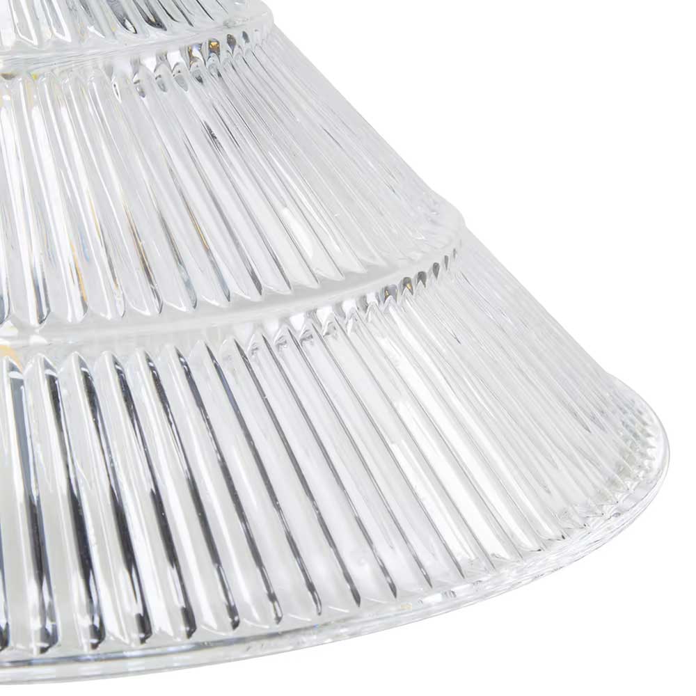 Romilly Etched Glass Funnel French Style Wall Light - Image 8