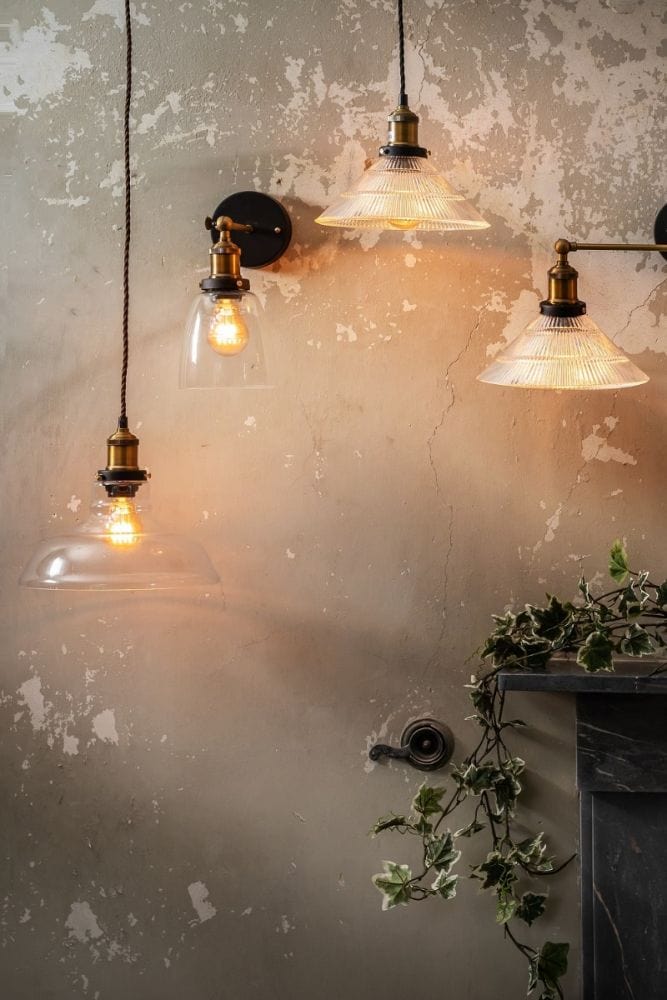 Romilly Step Clear Glass Breakfast Bar Pendant Light - Image 7