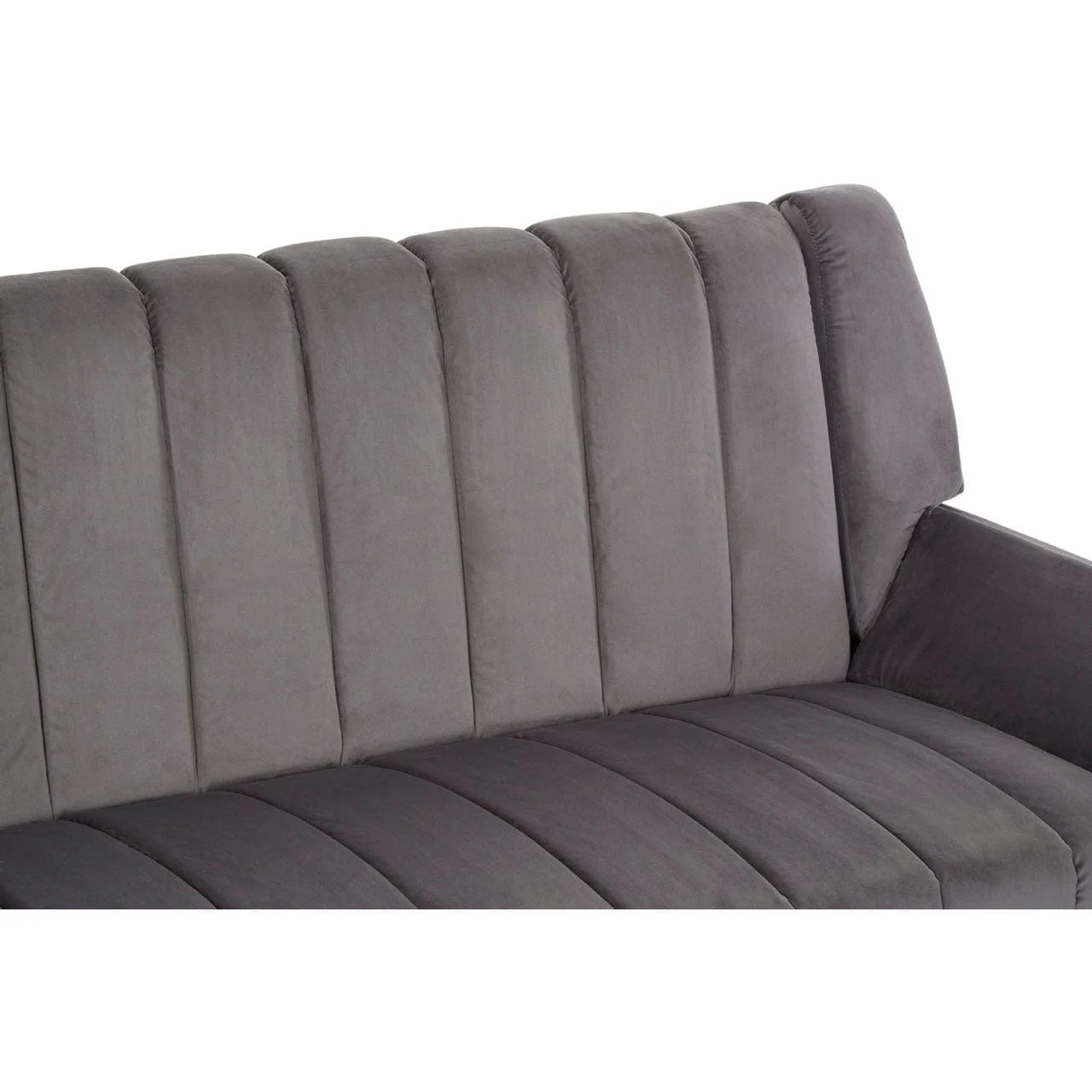 Savina 2 Seat Grey Sofa - Image 7