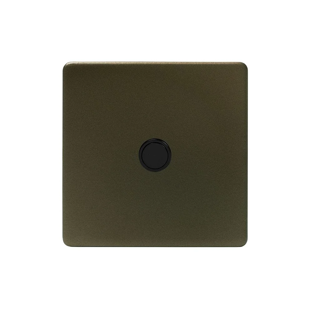Screwless Fusion Bronze & Brushed Brass 20A Flex Outlet