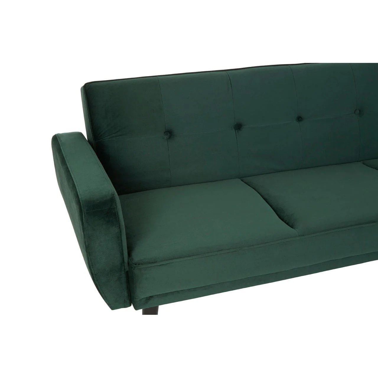 Serene 3 Seat Green Sofa Bed - Image 6