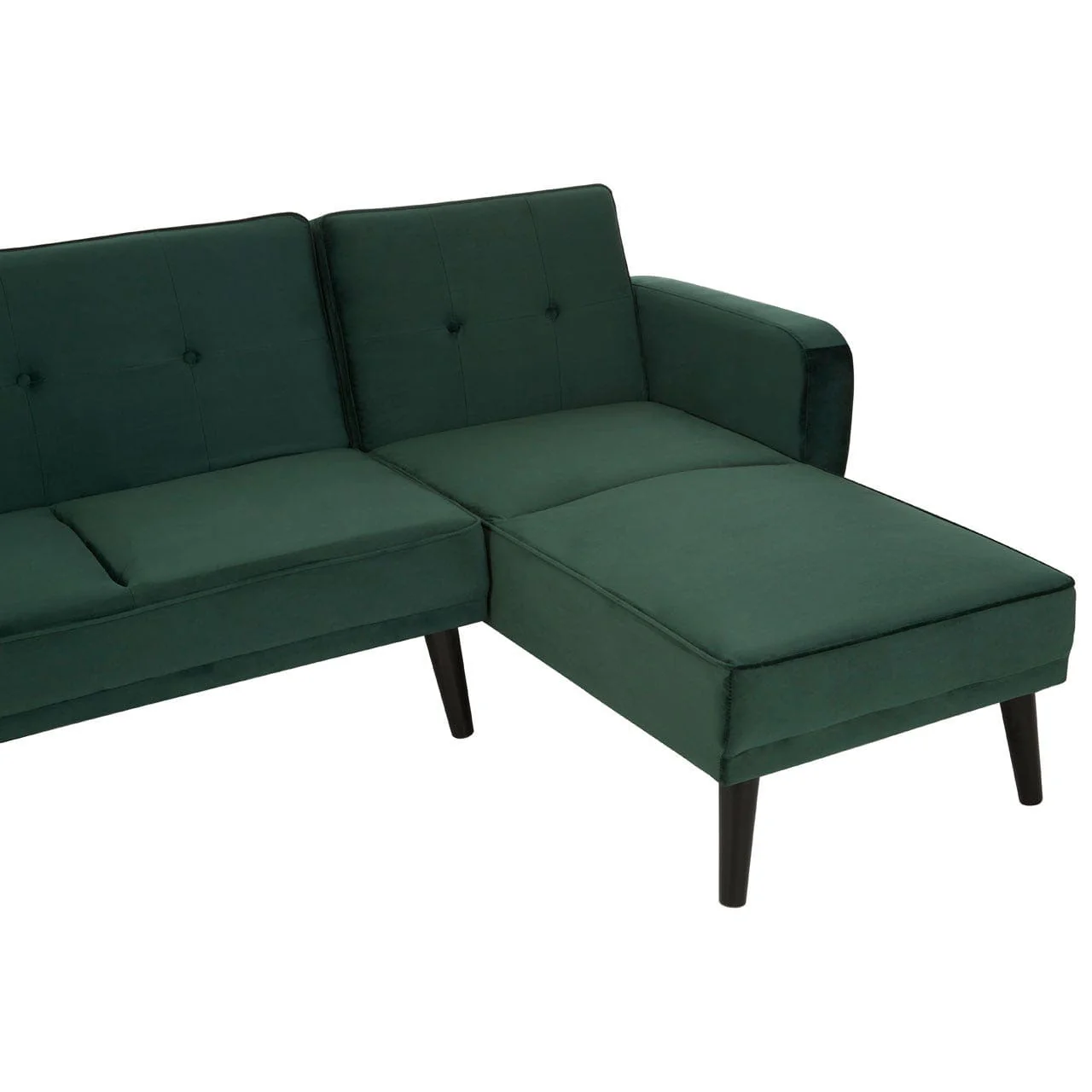 Serene 3 Seat Green Sofa Bed - Image 7