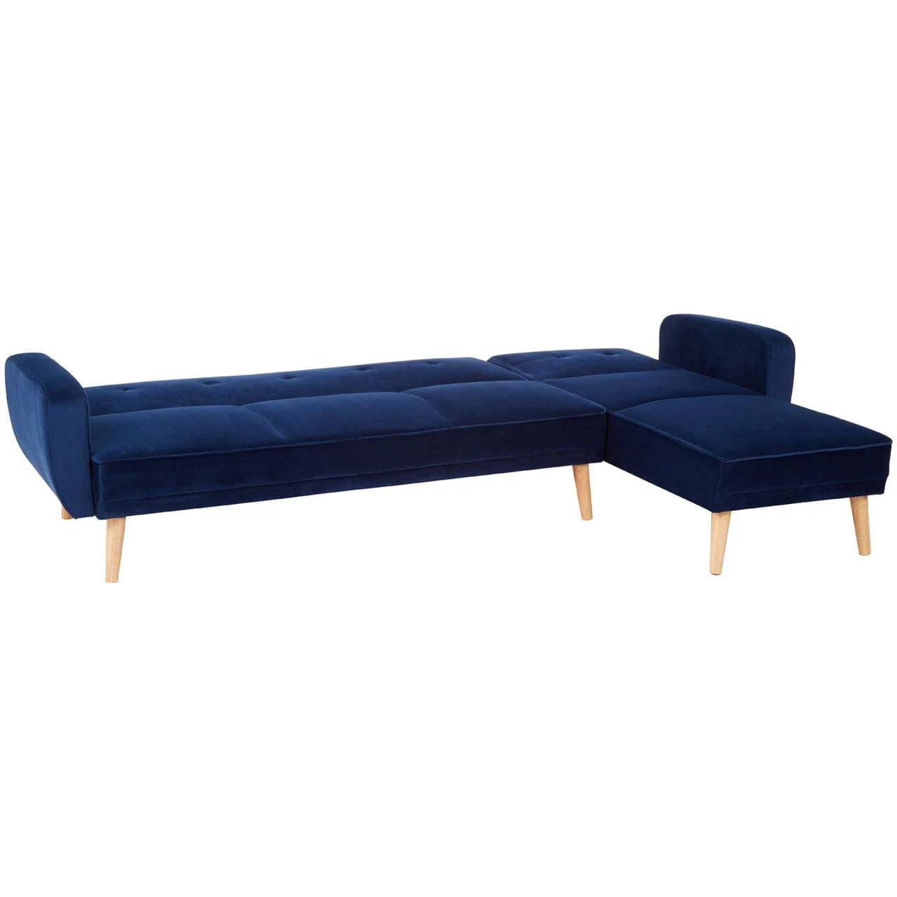 Serene 3 Seat Navy Sofa Bed - Image 4