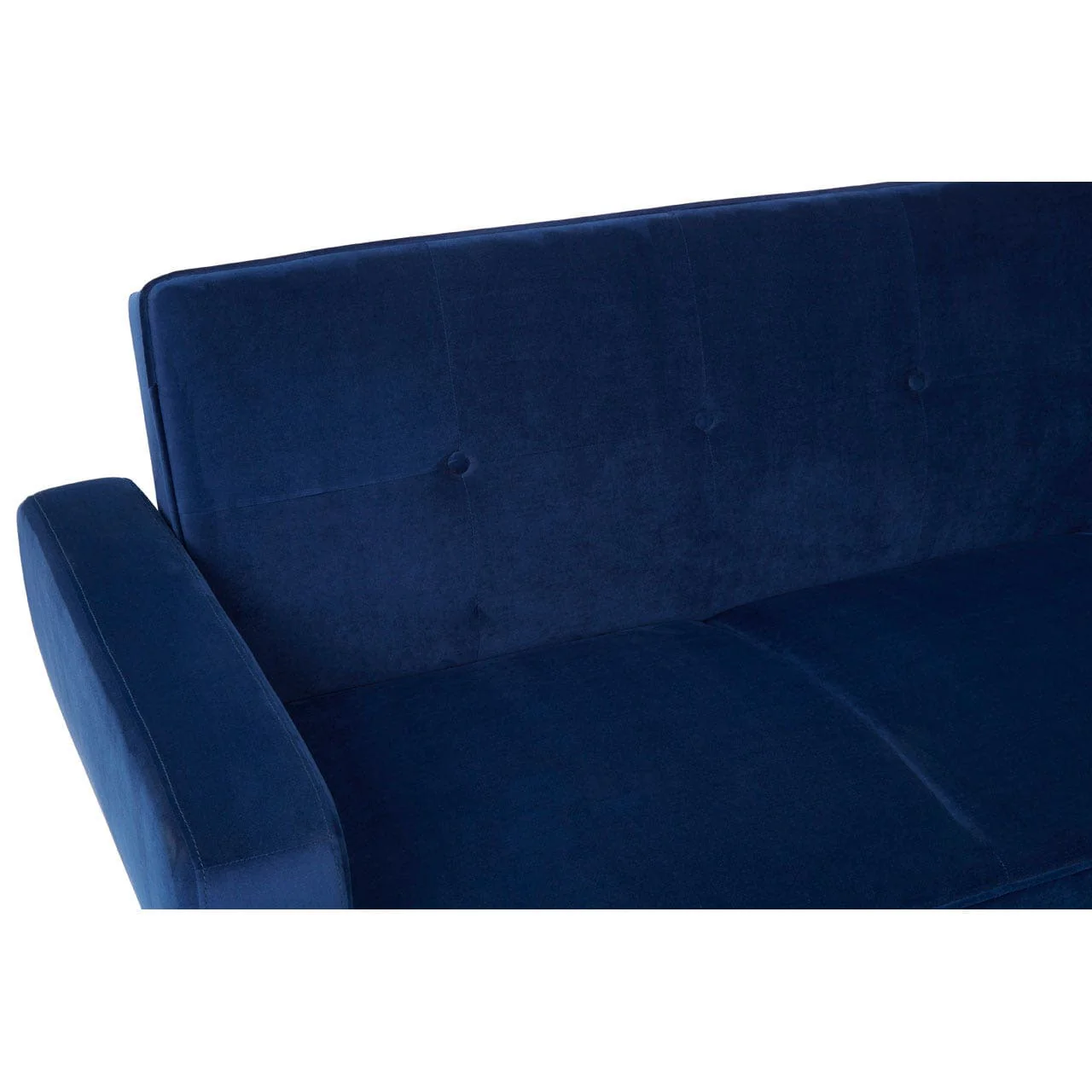 Serene 3 Seat Navy Sofa Bed - Image 6