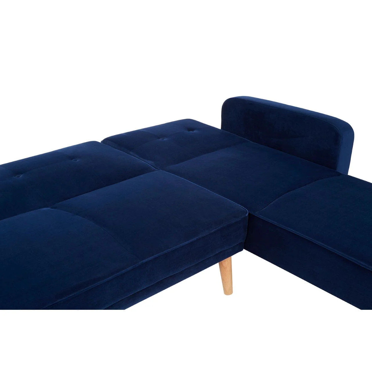 Serene 3 Seat Navy Sofa Bed - Image 8