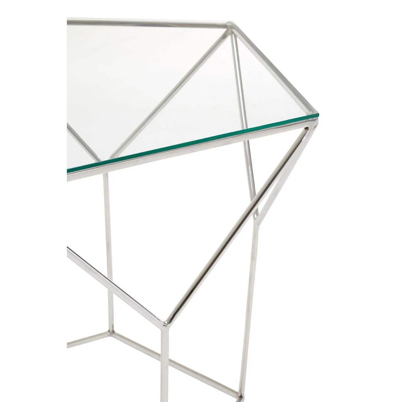 Shalimar Pentagonal Silver Coffee Table - Image 2