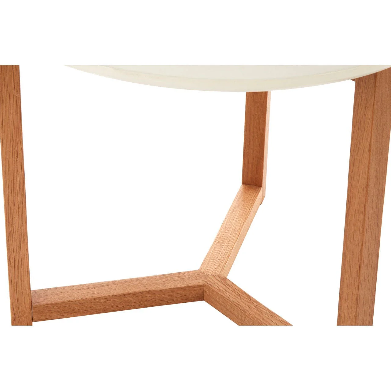 Set Of 3 Side Tables With White Tops - Image 3