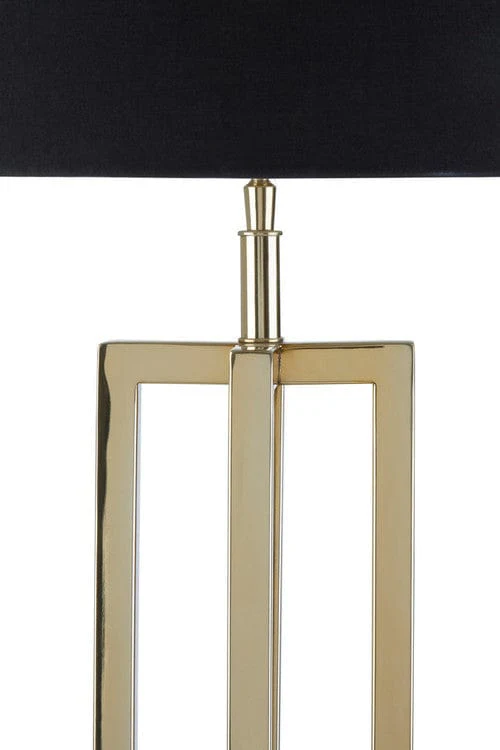 Skye Gold Finish Rectangular Table Lamp - Image 4