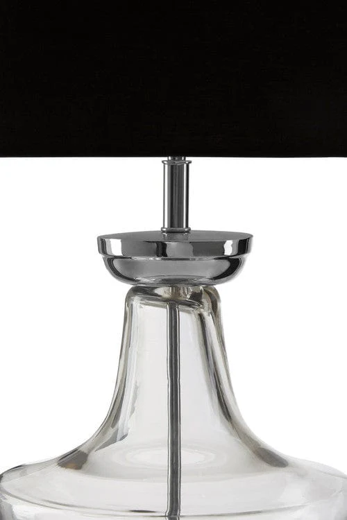 Skye Table Lamp With Clear Base - Image 4