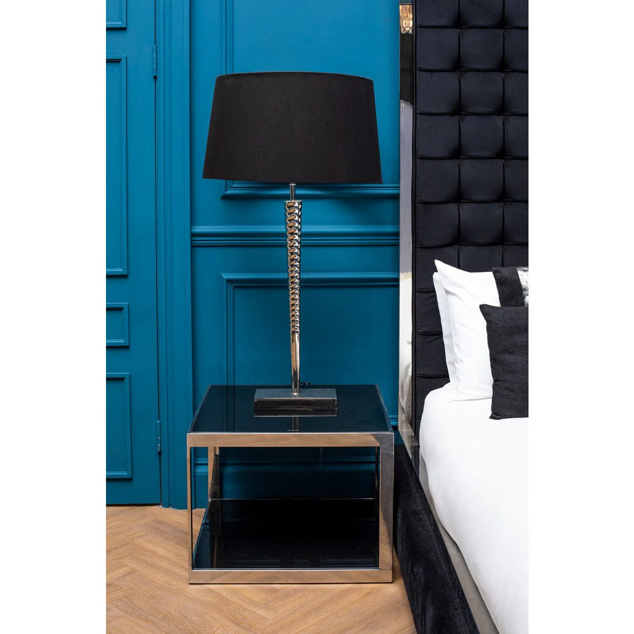 Skye Table Lamp With Screw Shaped Base - Image 3