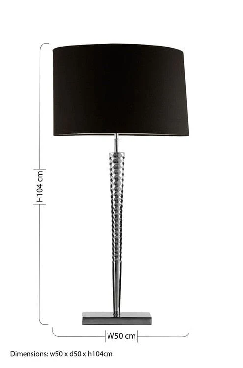 Skye Table Lamp With Screw Shaped Base - Image 4