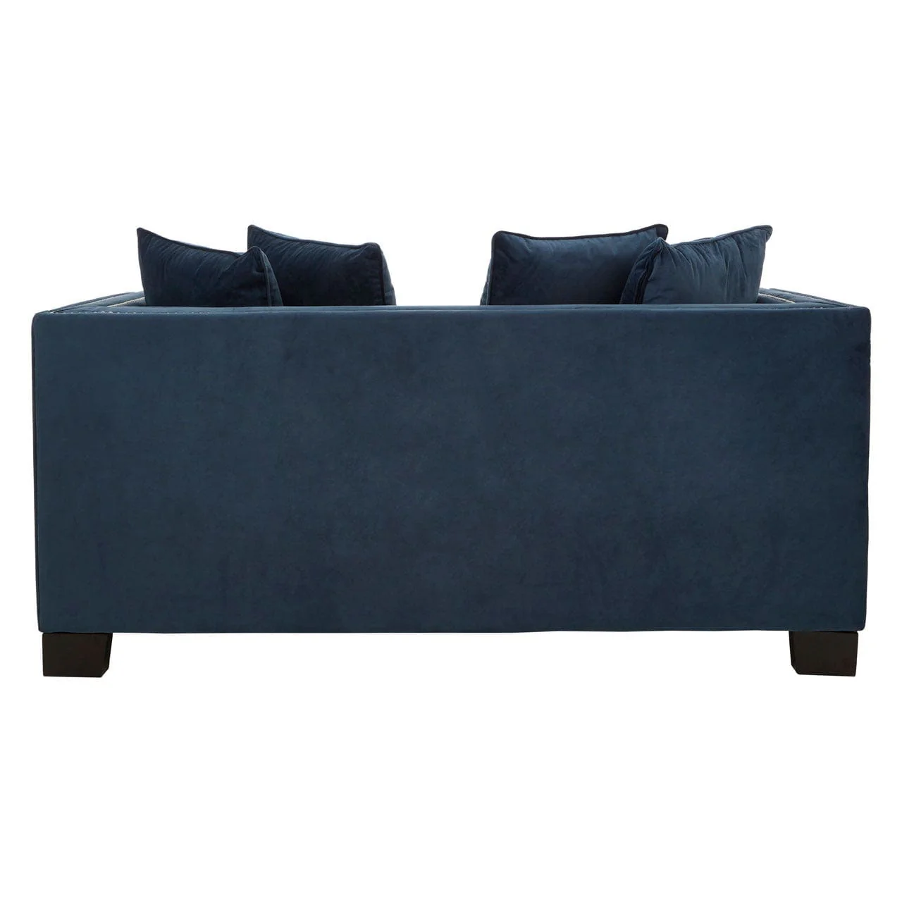 Sofia 2 Seater Midnight Velvet Sofa - Image 5