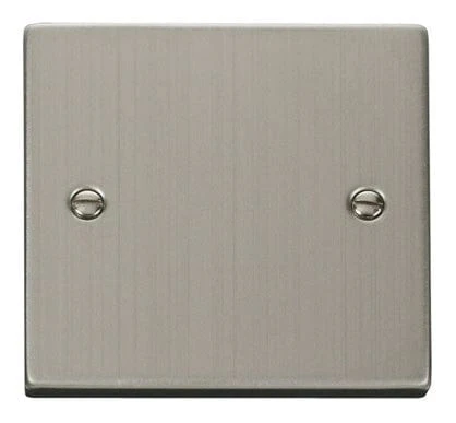 Stainless Steel 1 Gang Blank Plate