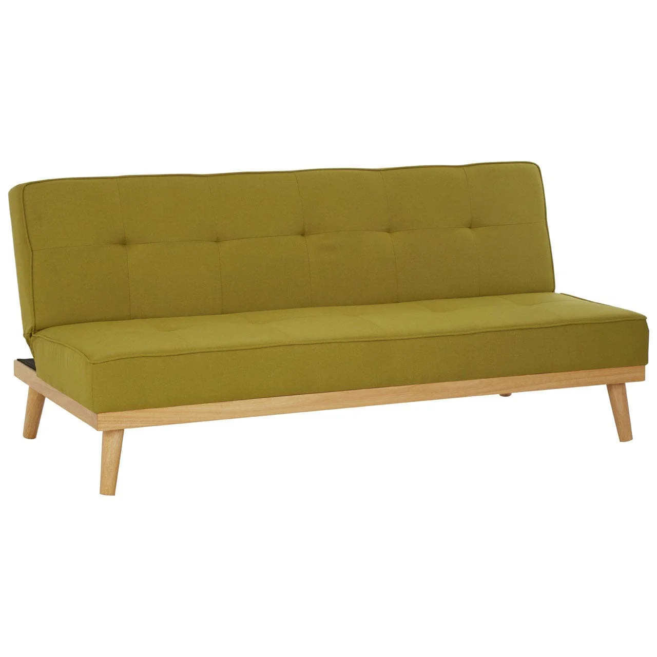 Stockholm 3 Seat Green Sofa Bed - Image 3