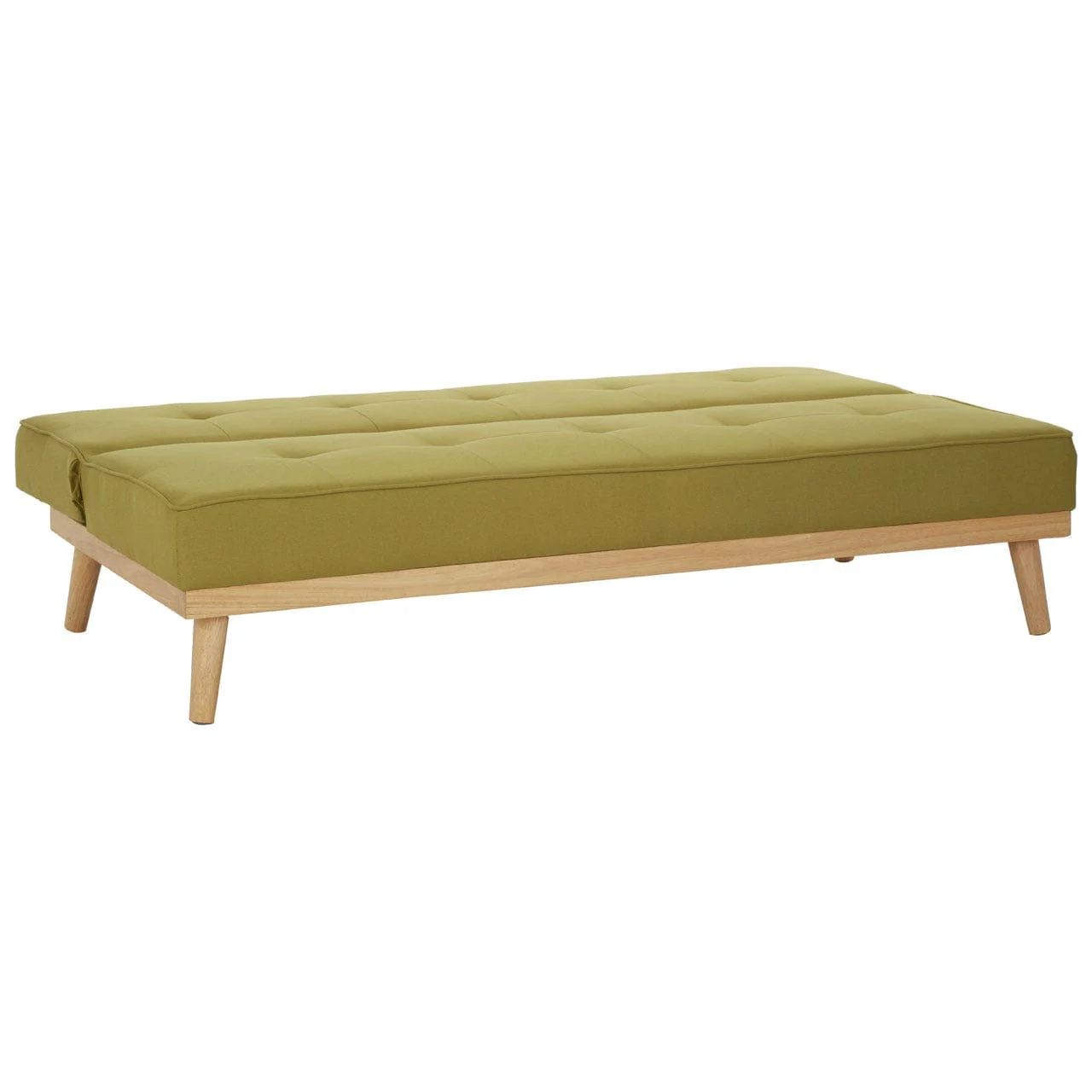 Stockholm 3 Seat Green Sofa Bed - Image 4