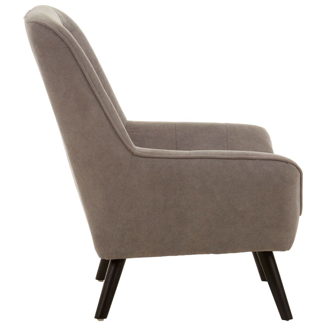 Stockholm Grey Curved Chair - Image 3