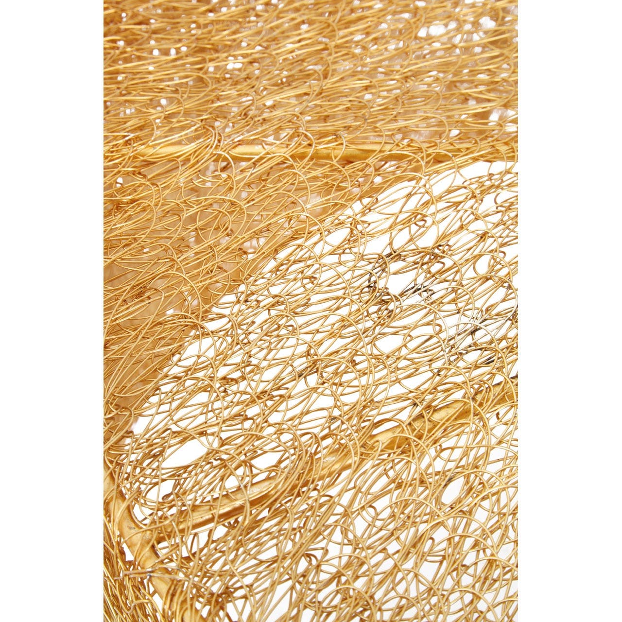 Templar Iron Coffee Table With Gold Finish - Image 3