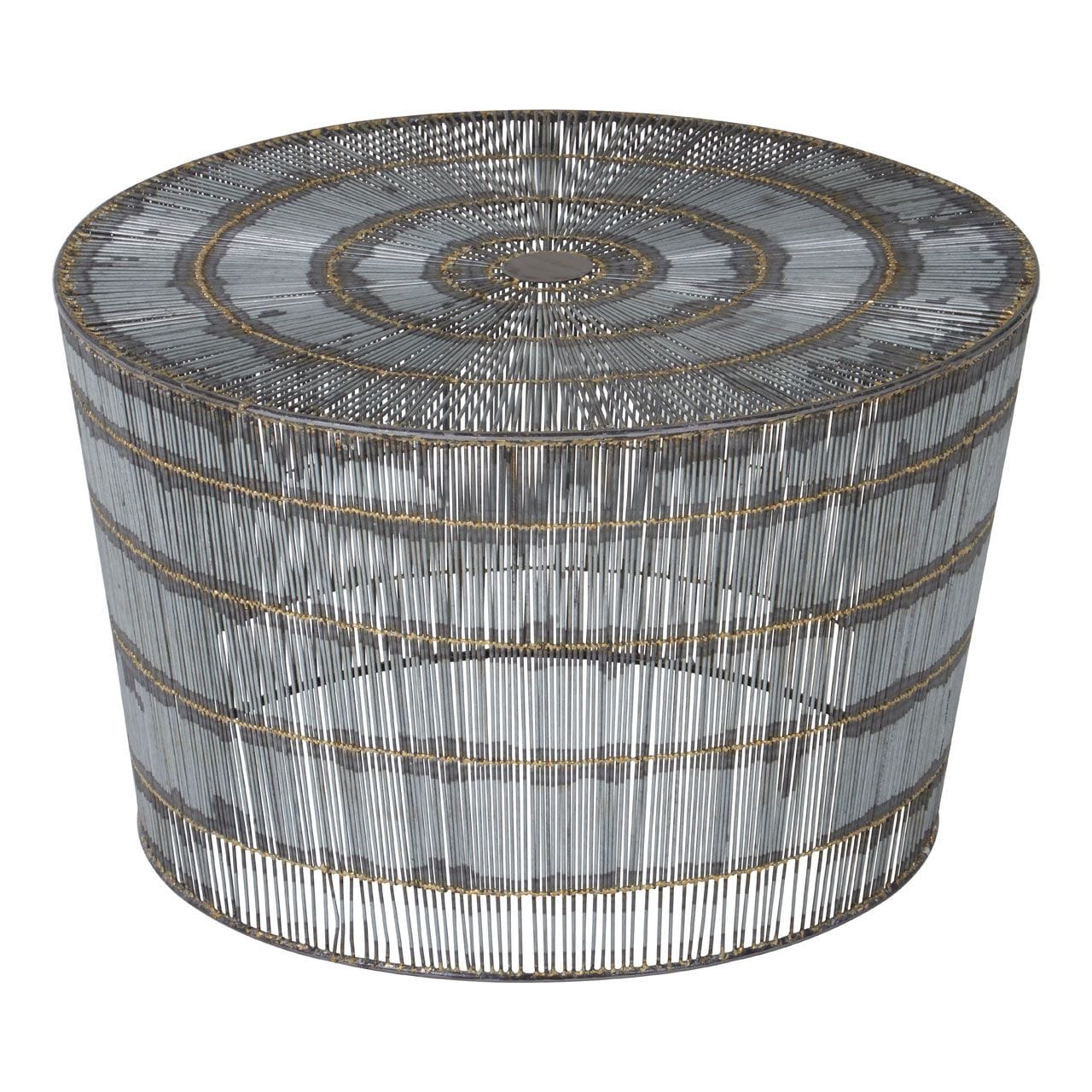 Templar Natural Wireframe Coffee Table - Image 3
